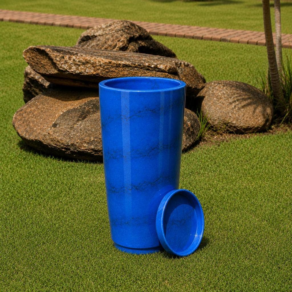 Vaso Cone Bojo polido N4 de 85cm - ideal para plantas, decoração, casa e jardim