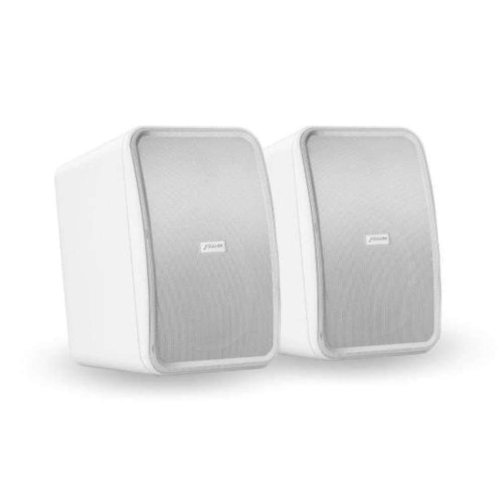 Caixa de Som Ambiente Frahm Outdoor 120w Hs5 Branca (par) - Par / 2