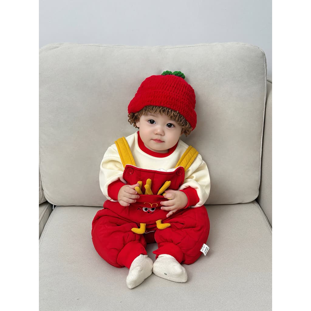 Roupas de bebê inverno engrossado topos velo macacão terno roupas de inverno do bebê moda bonito outono inverno Outing r