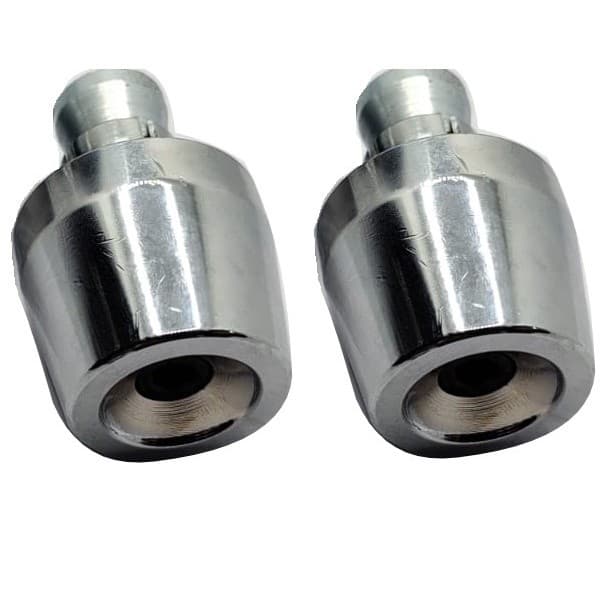 Par Peso De Guidao Universal Autofix PCX Cromado (Parafusos Embutidos)