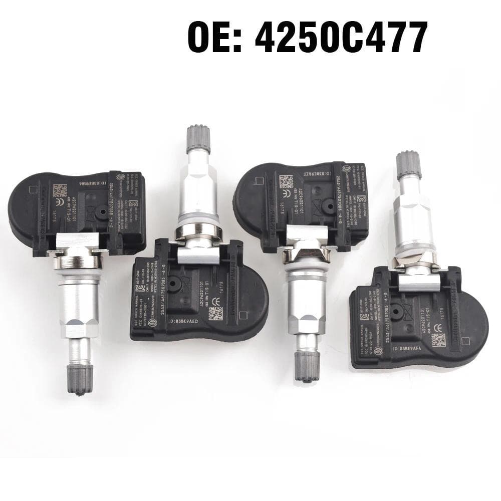 Sensor Monitor De Pressão Dos Pneus Do Carro , 4 Unidades , TPMS 4250C477 Para Mitsubishi ASX Lancer Outlander i-MiEV