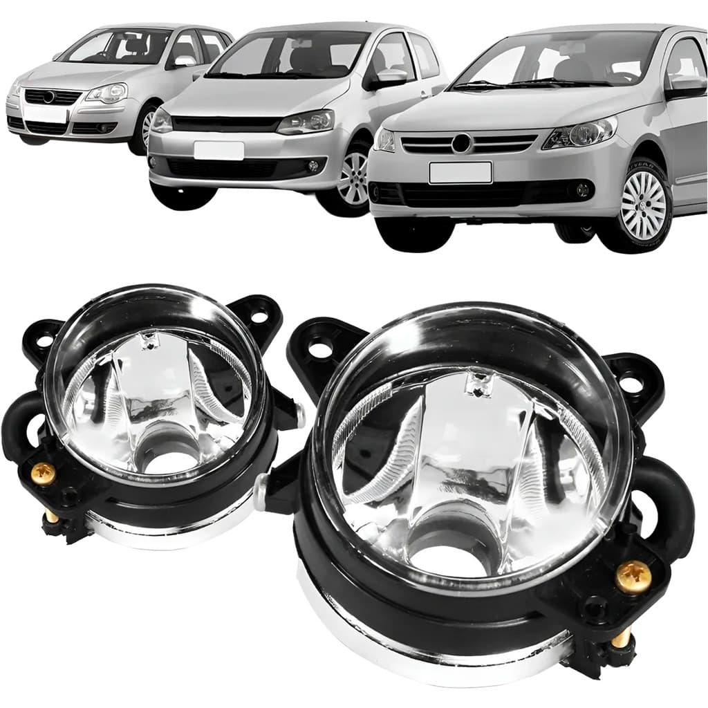 Farol Milha Gol G5 Polo Fox 2007 2008 2009 2010 2011 2012 2013