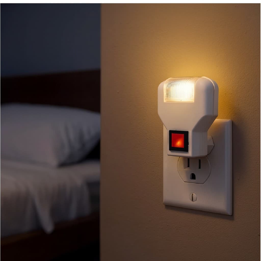 Mini abajur luminária de tomada led bebe luz noturna quarto de criança