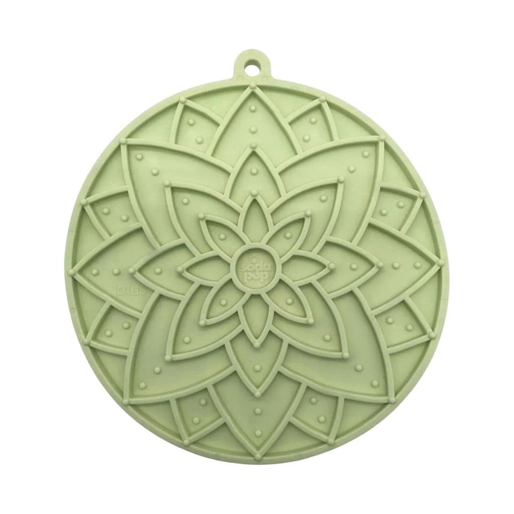 SodaPup Lotus eTray – Comedouro Lento e Tapete de Lamber com Ventosas para Cães