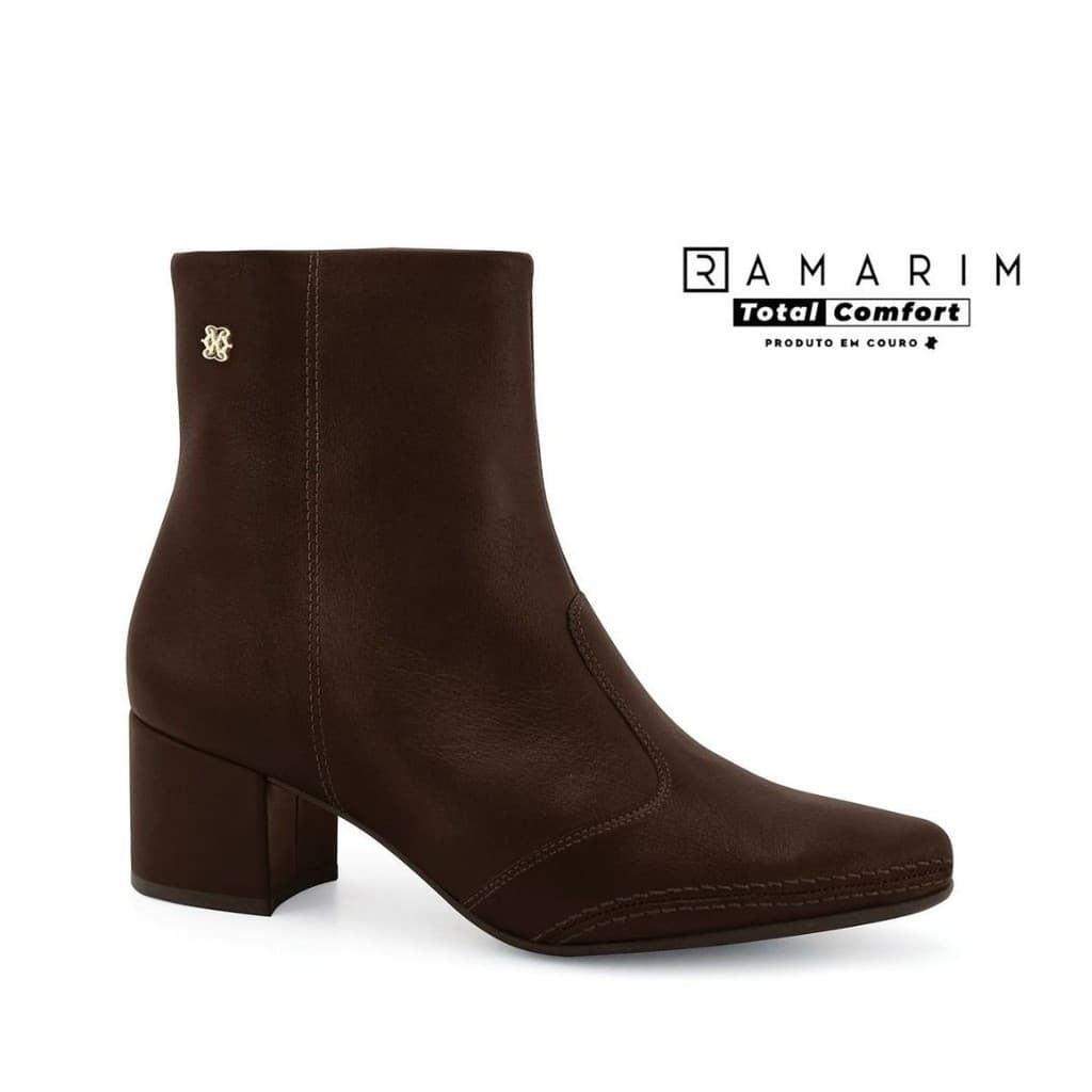 Bota Ramarim Couro Total Confort