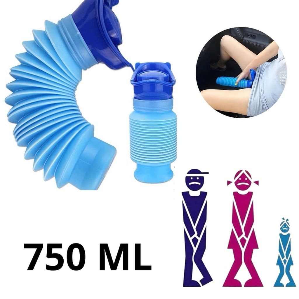 Urinol De Emergência  Gola Camping Carro De Acampamento 750ml Garrafa