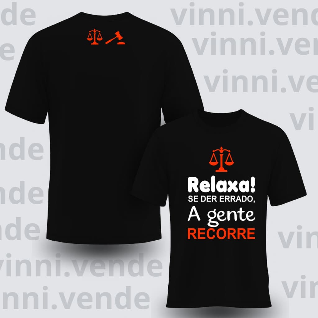 Camiseta Direito Profissões Luxo Estilo Gringo Algodão Premium Envio Imediato