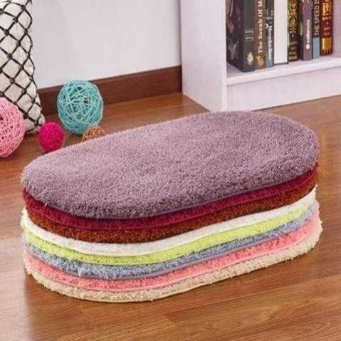 Tapete para animais de estimação, cobertor para dormir, gaiola para areia de gato, Oval, removível, lavável, resistente