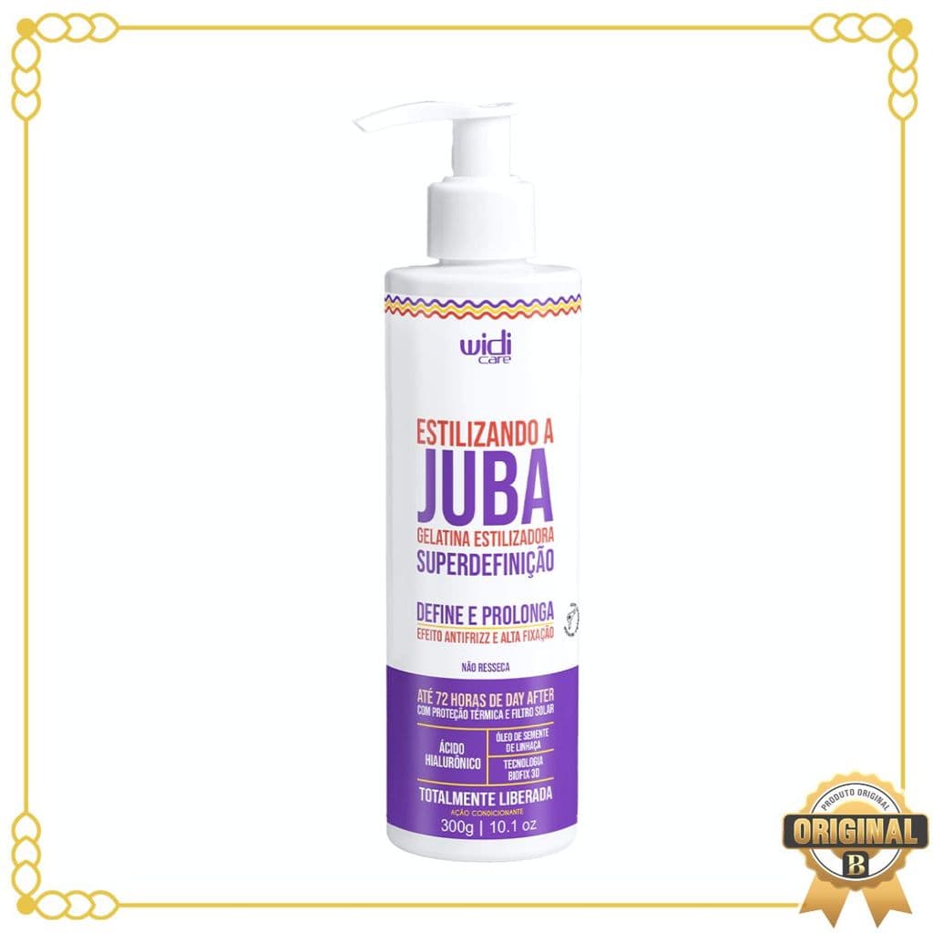 Estilizando A Juba Gelatina Super Definicao Widi Care 300 G