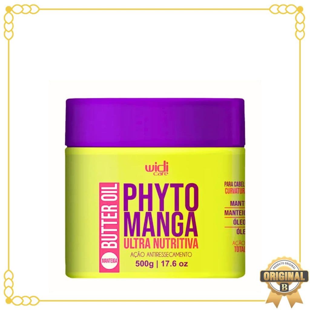 Máscara Capilar Phytomanga Butter Oil Ultranutritiva Widi Care 500 G