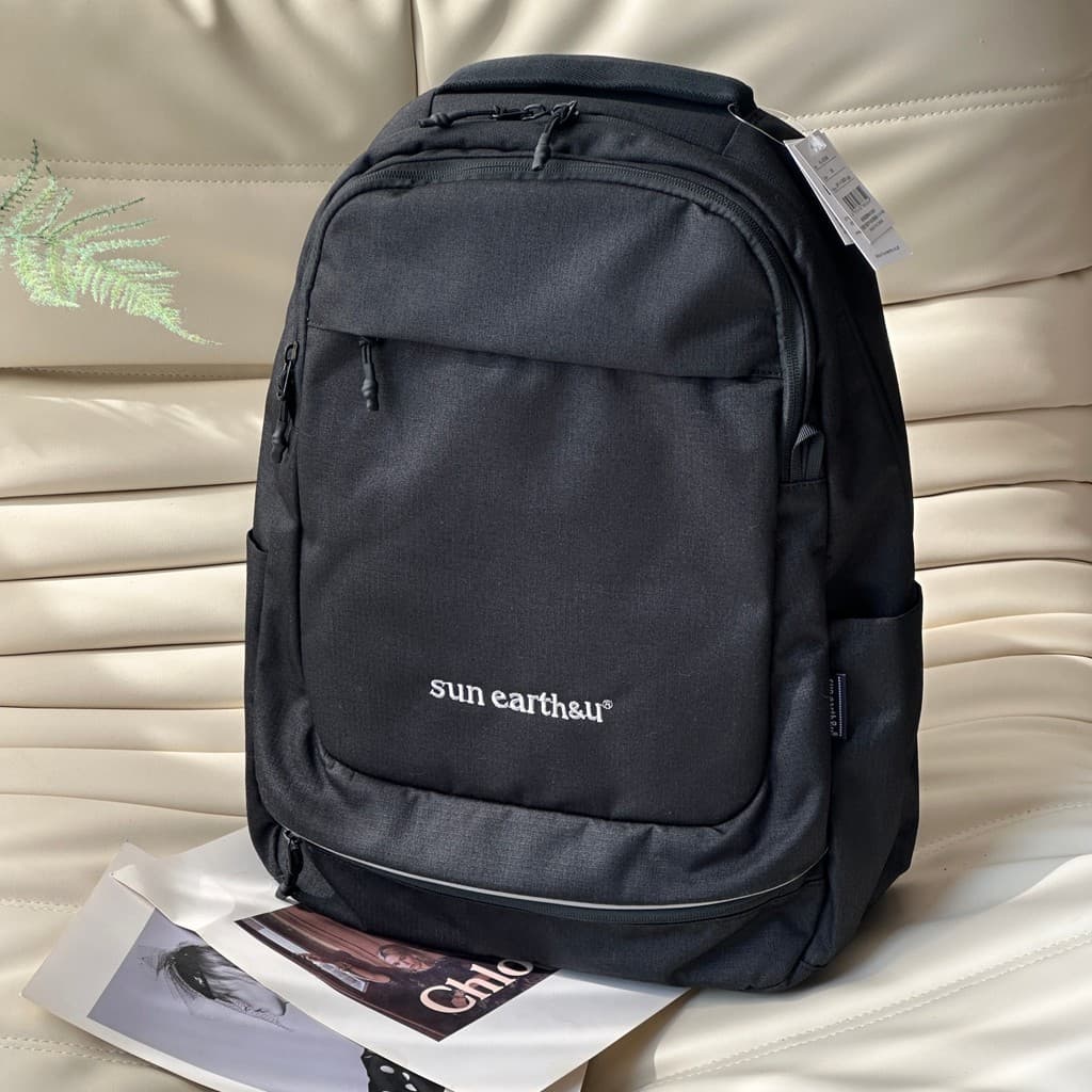 Sunearthu Mochila Genuína Homens Mulheres Commuter Viagem Leve Bolsa de Computador À Prova D 'Água Bolsa de Viagem de Ne