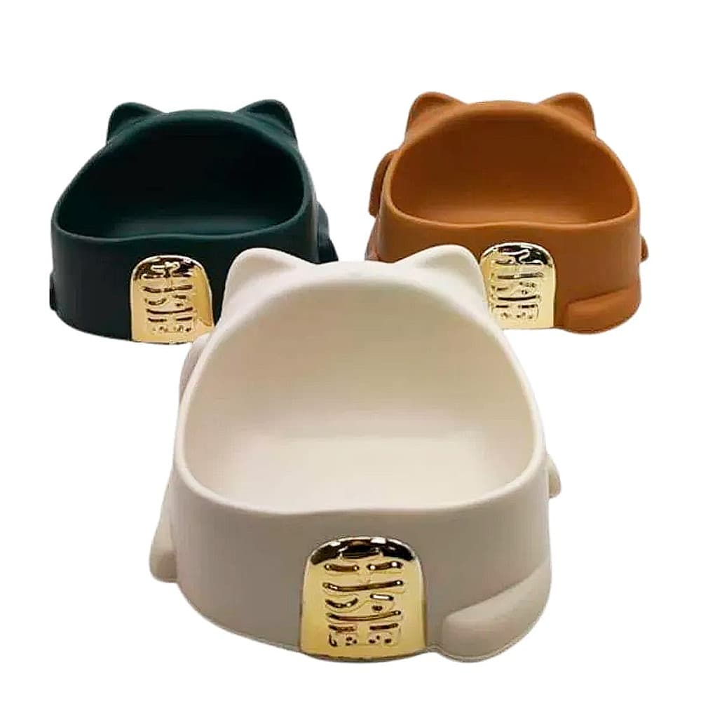 Comedouro Pet Cub Premium Bom Amigo Z0066 Tigela Ração Água Cães e Gatos Resistente