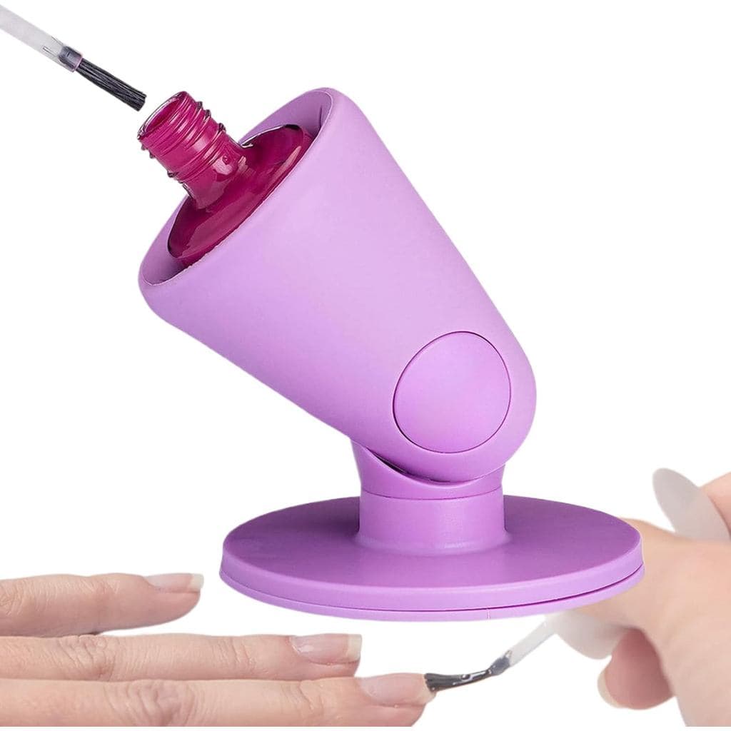 Suporte Antiderrapante para Frascos de Esmalte, Suporte Antivazamento para Ferramentas e Acessórios de Unhas para Artist