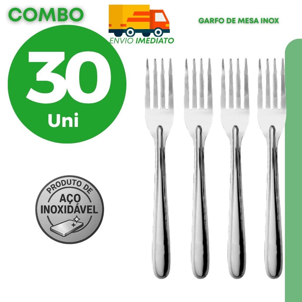Conjunto Garfo Mesa Aço Inoxidável Restaurante Cozinha Profissional Refeição Carne Elegante Resistente