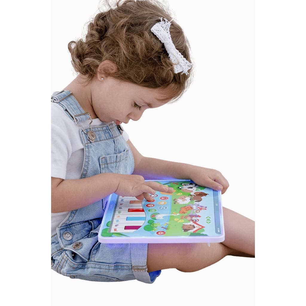 Tablet Infantil Fazendinha Buba Sons Animais Educativo