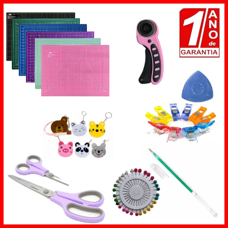Kit Base De Corte Para Patchwork Costura E Artesanato