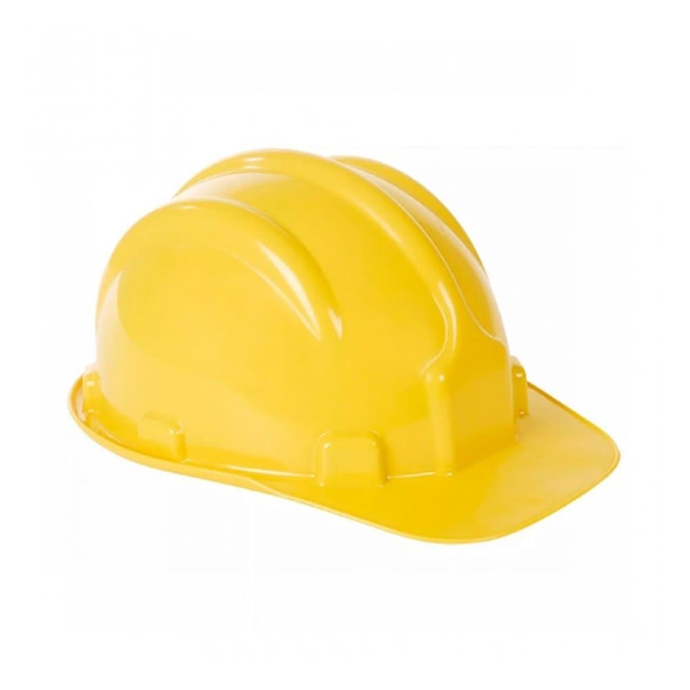 Capacete De Segurança Com Carneira Aba Frontal Obra Proteção Trabalho Epi Construção Civil Plastcor
