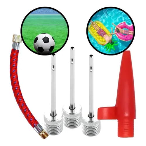 Kit Bicos Universal Atmas Para Encher Bolas E Boias Todas Bo