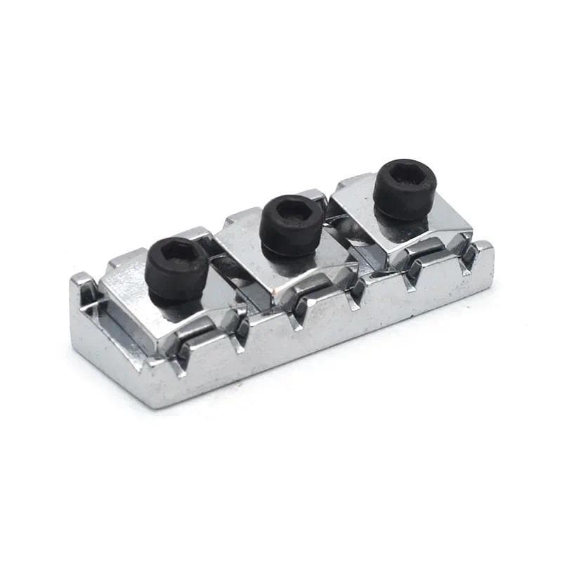 ST-42/43MM Porca De Travamento Trava De Corda De Guitarra Com Parafusos De Chave Allen Peças Preto/Prata/Ouro
