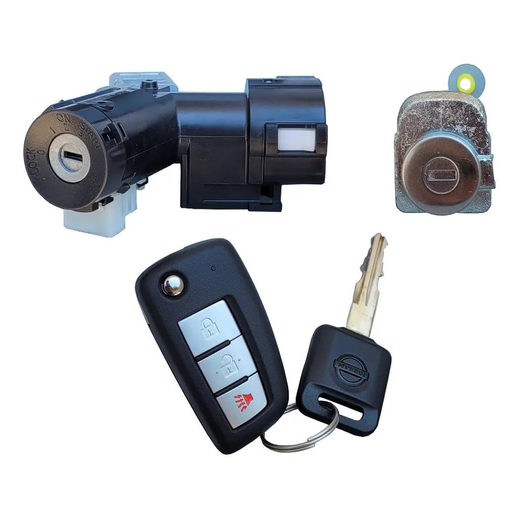 Kit Trava Direção Miolo Chave Nissan Kicks Manual Original
