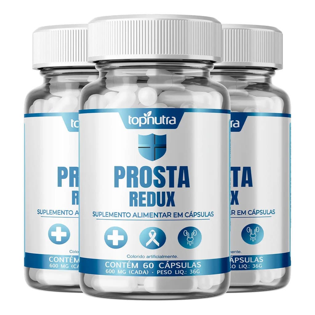 Prostaredux  Alívio Natural Para Próstata Aumentada Kit 3