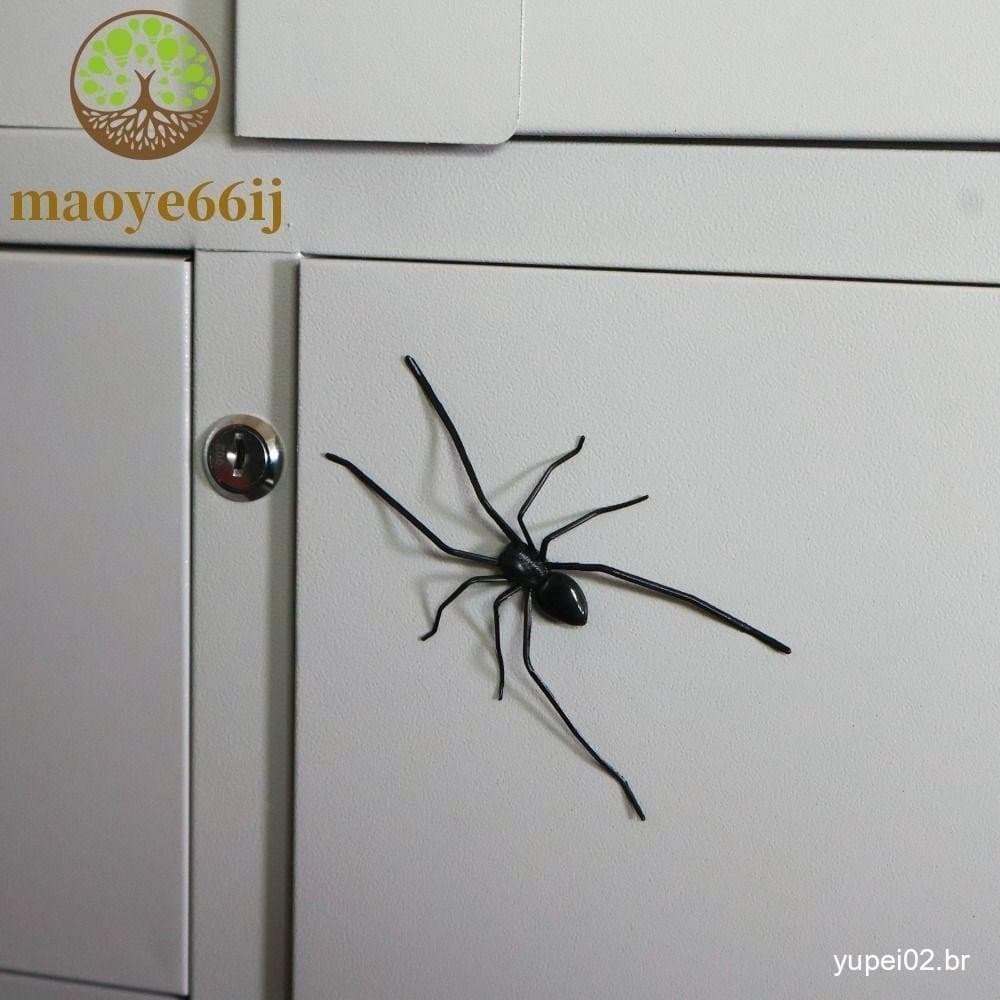 Brinquedo De Aranha De Simulação MAOYE66 , Decoração De Aranhas Engraçadas , Brinquedos De Brincadeira Animais De Plásti