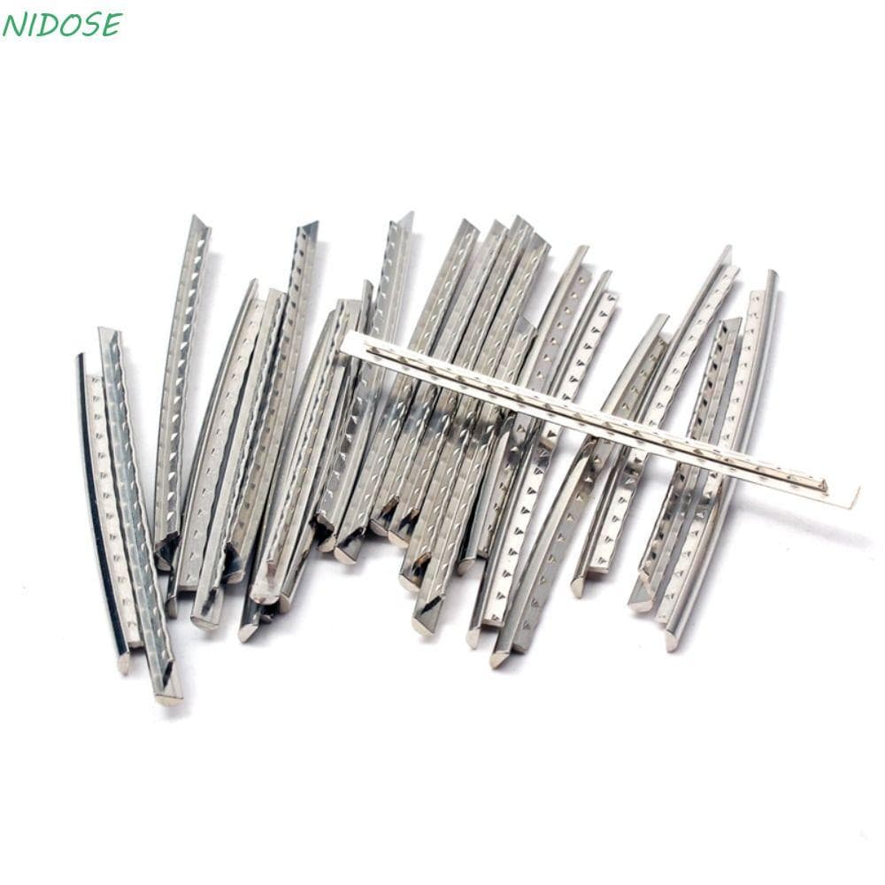 Fio De Traste De Guitarra NIDOSE , Trastes De Escala De 2.2 Mm 2.7 , Aço Inoxidável 24 Unidades/Conjunto Peças De Reposi