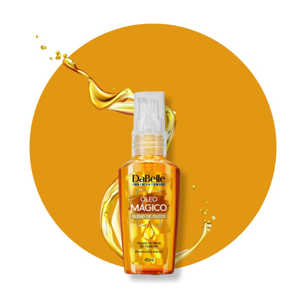 Óleo Reparador DaBelle Protetor Térmico Mágico Blend Nutrição Reparação Proteção Hidratação 45ml