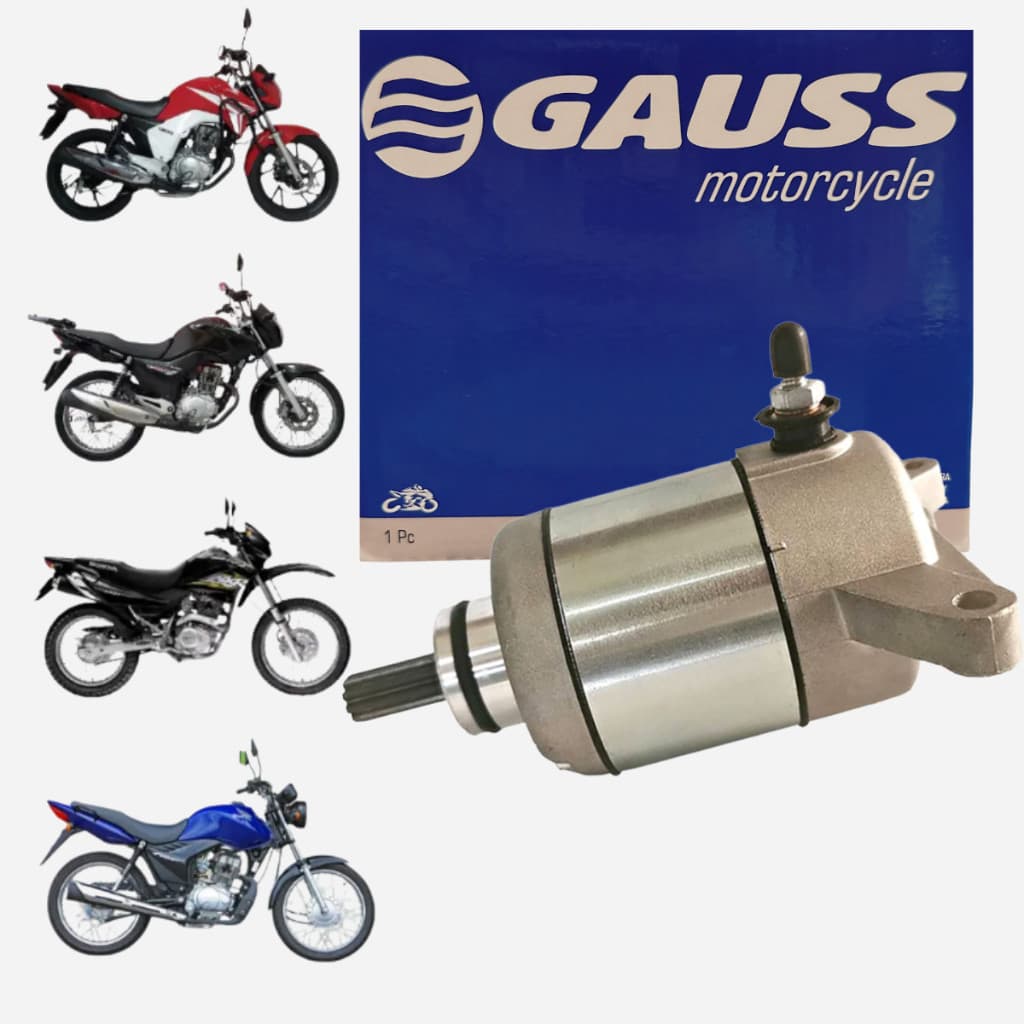 Motor Partida Arranque Cg Titan 150 Fan 125 Bros 125 150 160 Original