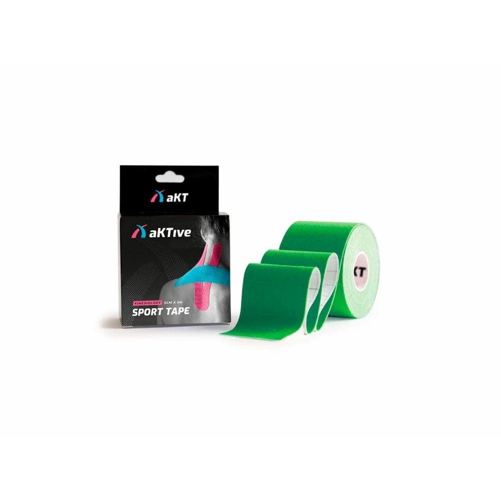 Bandagem Neuromuscular Elástica Adesiva, Verde - Aktive Tape