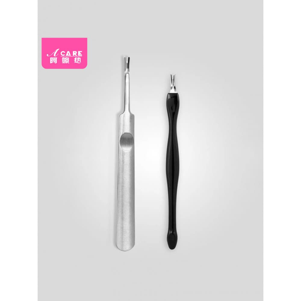 Garfo de pele morta B1pq801-Fácil de começar manicure polonês ferramenta manicure prego empurrar aço empurrar dupla cabe