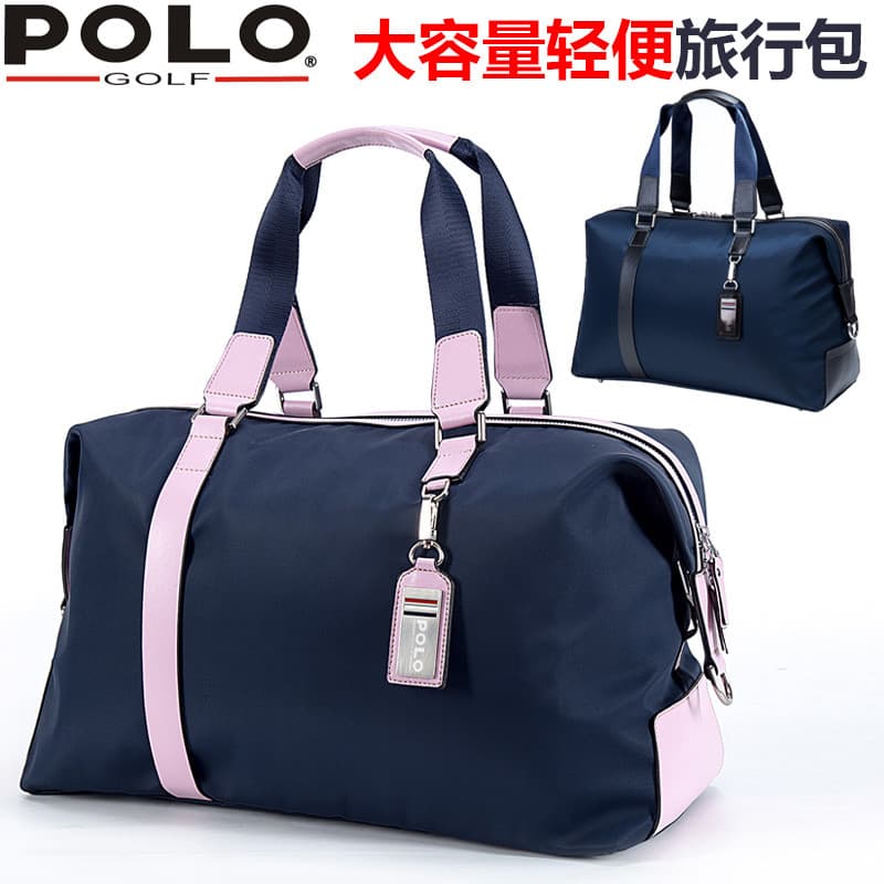 Polo novo estilo frete grátis saco de golfe saco de roupas grande capacidade leve senhoras portátil saco de viagem