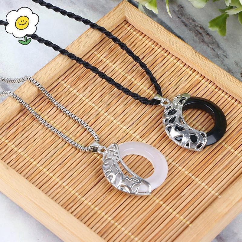 maoting } Tian Guan Ci Fu Charme Nelace Amante Da Moda Casal Pingente Gargantilha Acessórios Joias Dia Dos Namorados