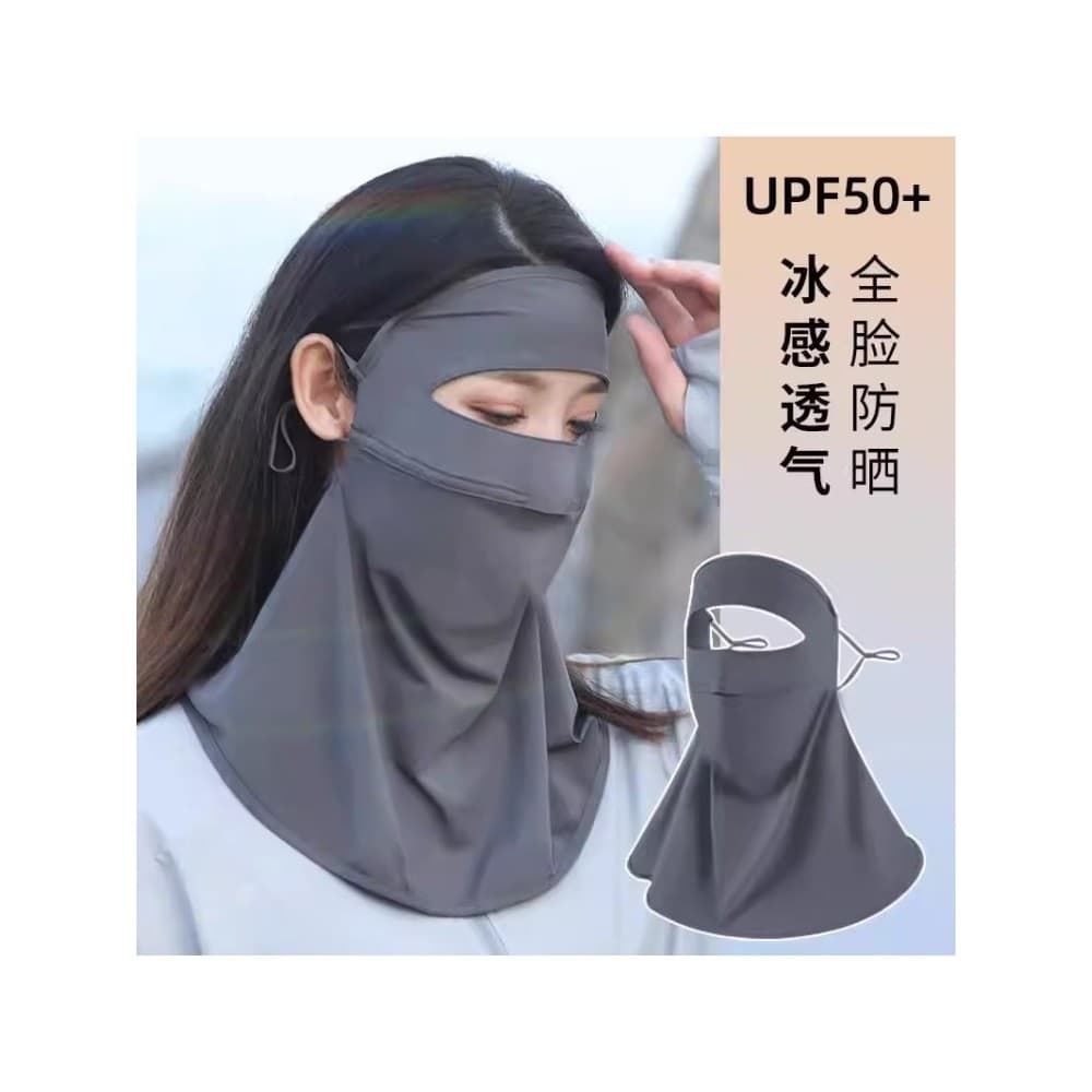 Protetor solar Máscara facial Máscara facial completa para dirigir Guarda-sol Verão Máscara facial respirável Máscara fa