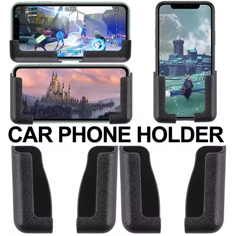 Suporte Para Telefone Montagem Em Parede Carro-Caixa De Armazenamento Pegajosa Preguiçosa-Carregamento De Telefones Celu