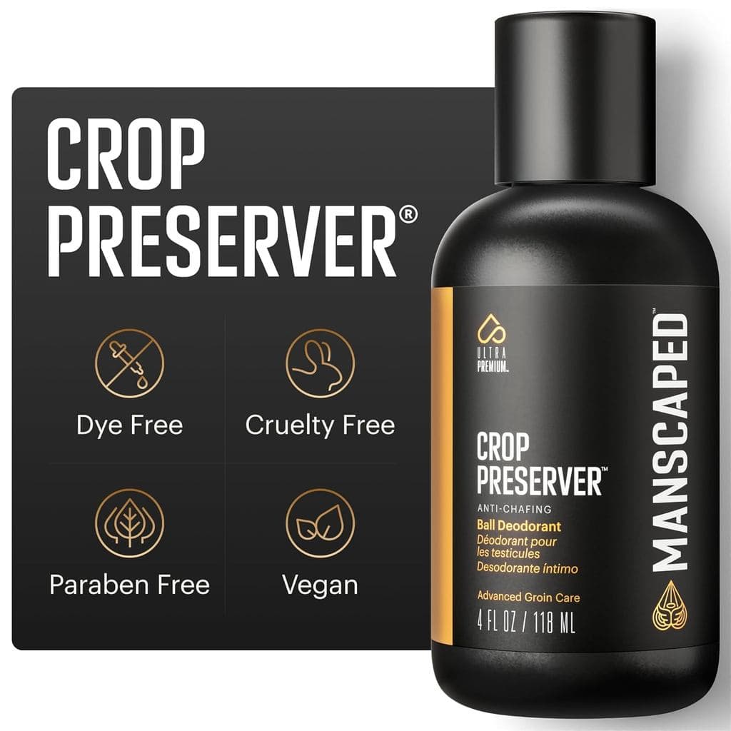 MANSCAPED ®   O Preservador de Colheitas ® Desodorante Íntimo Masculino, Hidratante de Higiene Masculina, Proteção Anti-