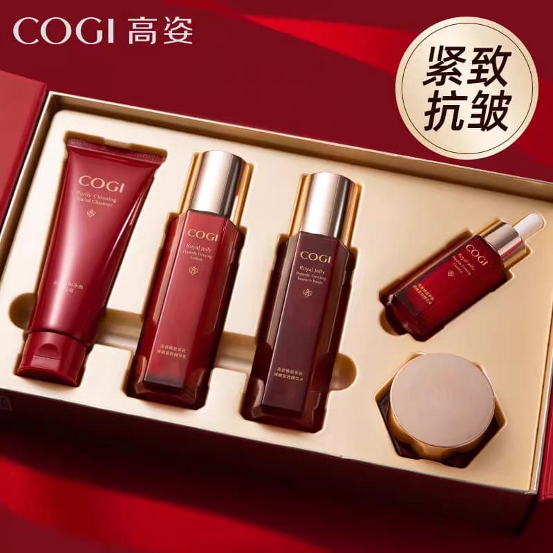 Conjunto de loção de alta postura rainha abelha peptídeo luxo produtos de cuidados com a pele do animal de estimação end