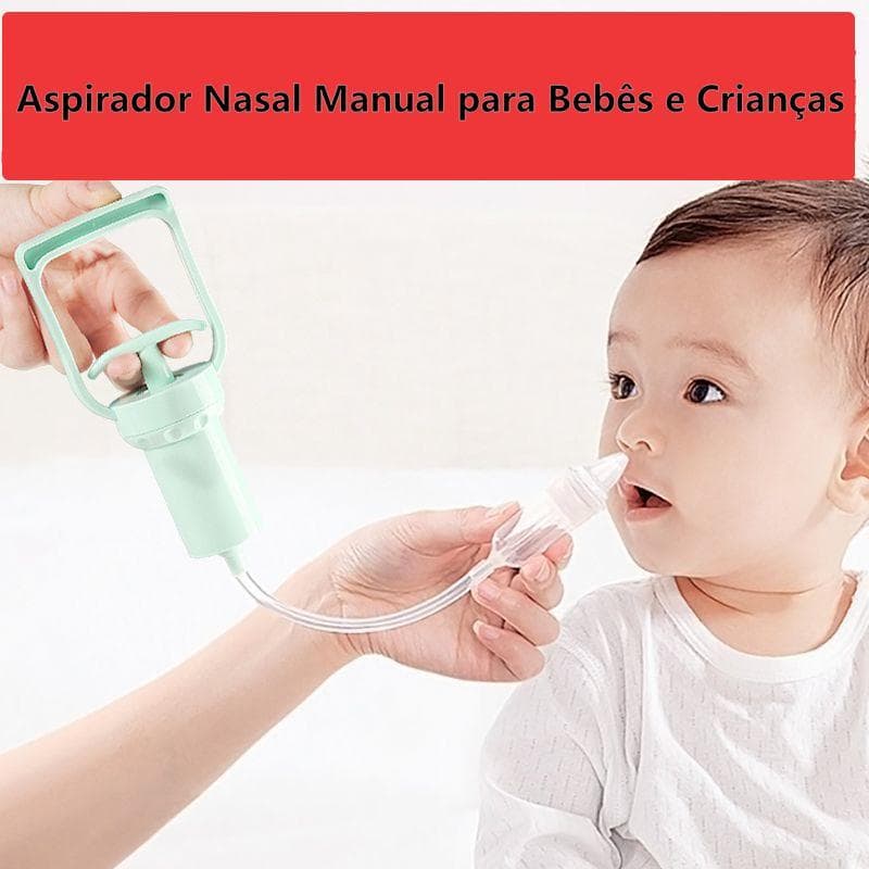 Conjunto Aspirador Nasal - Para Remocao Eficaz De Secrecoes Nasais Em Bebes E Criancas Pequenas
