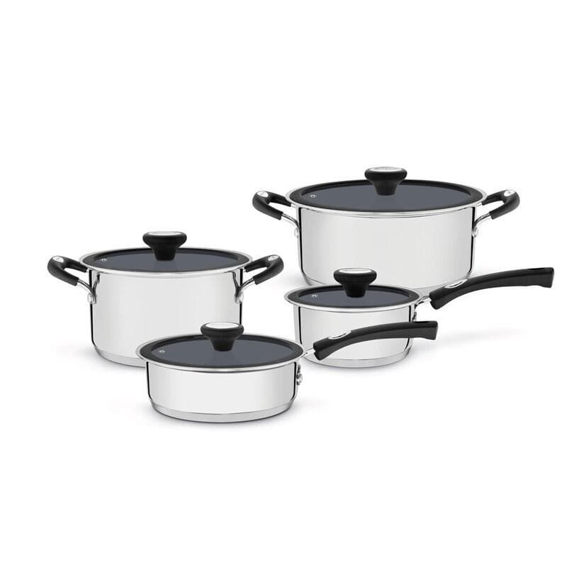 Jogo de Panelas Tramontina Aço Inox 4p. solar Ceramic