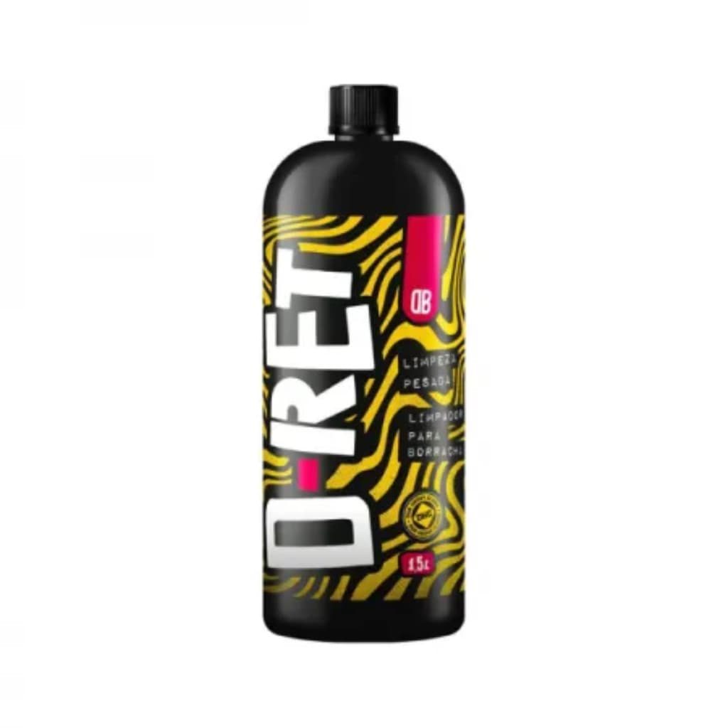 Limpador de pneus e borrachas automotivo pronto uso 1,5L - D-RET Dub Boyz