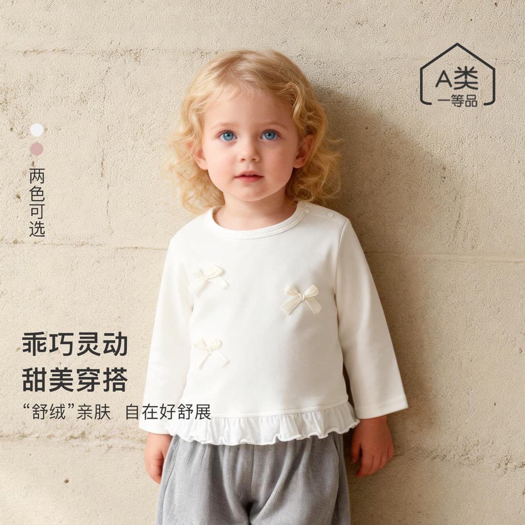 Meninas camisa de fundo primavera outono estilo bebê menina moletom estilo ocidental crianças topo camiseta outono menin