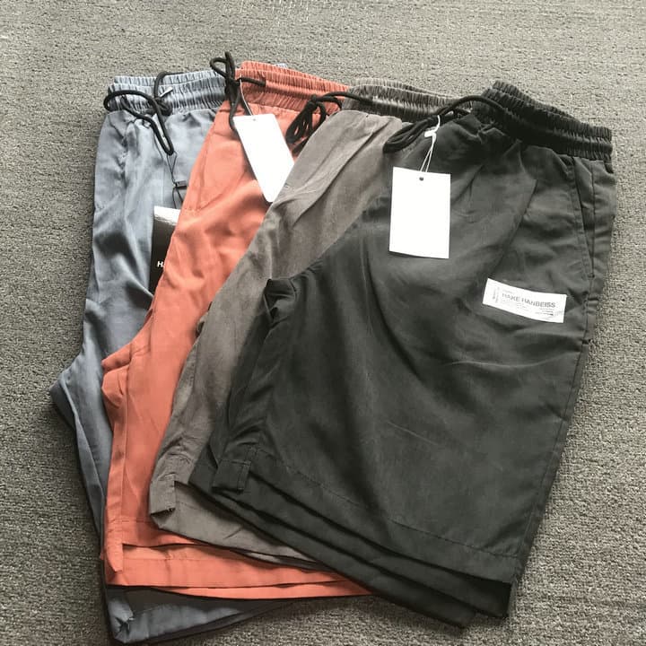 Shorts casuais masculino verão simples generoso solto moletom All-Match calças da moda