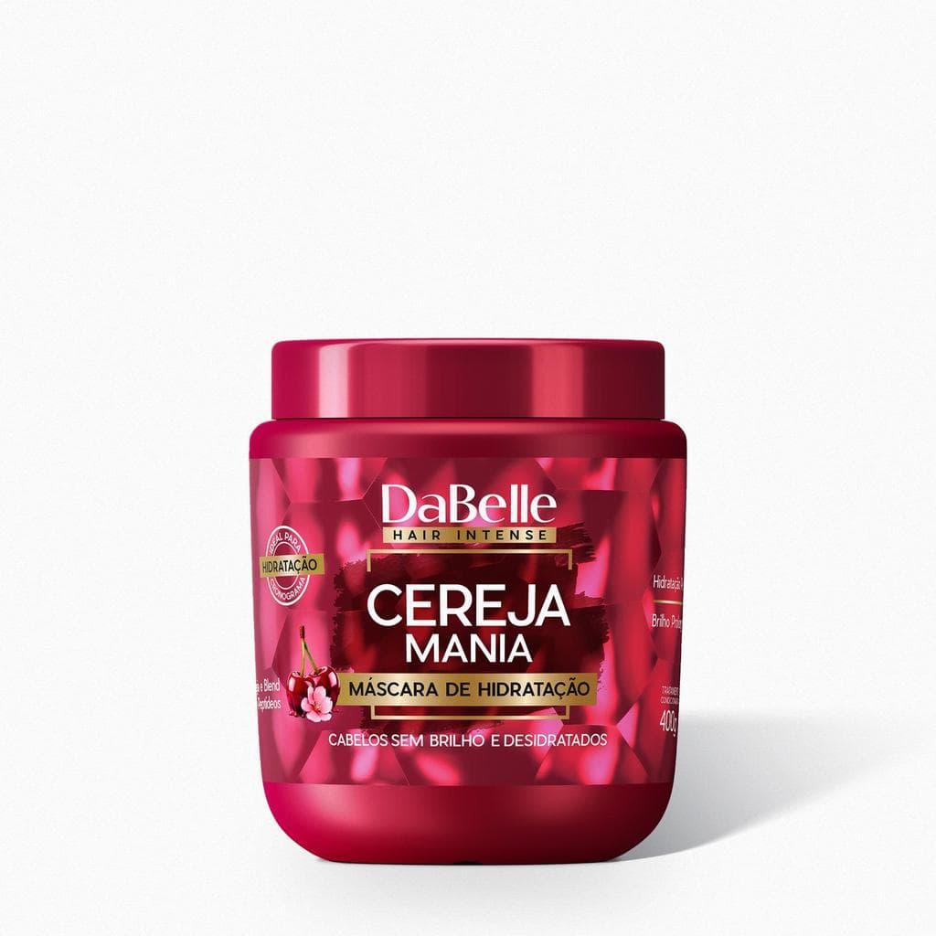 Máscara de Hidratação Cereja Mania DaBelle Hair 400g