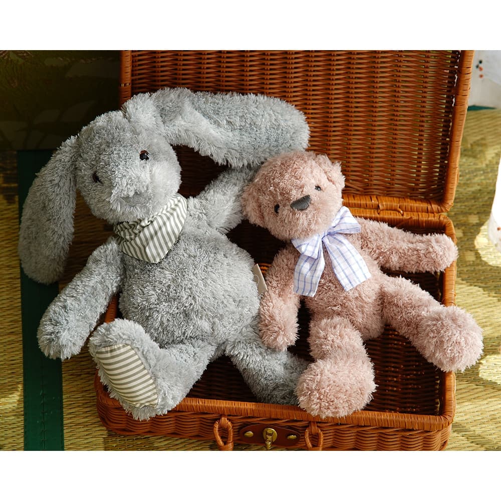 Grande Orelha Coelho Boneca De Pelúcia Dos Desenhos Animados Urso Animal Macio Bebê Acompanhar Dormir Travesseiro Presen