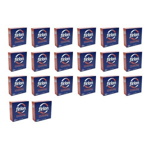 Kit 20 Fita Veda Rosca 18mm X 25 Metros Firlon Branco