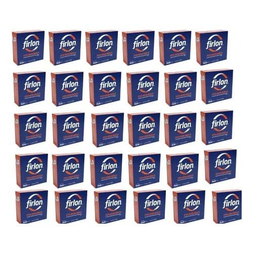 Kit 30 Fita Veda Rosca 12mm X 25 Metros Firlon Branco