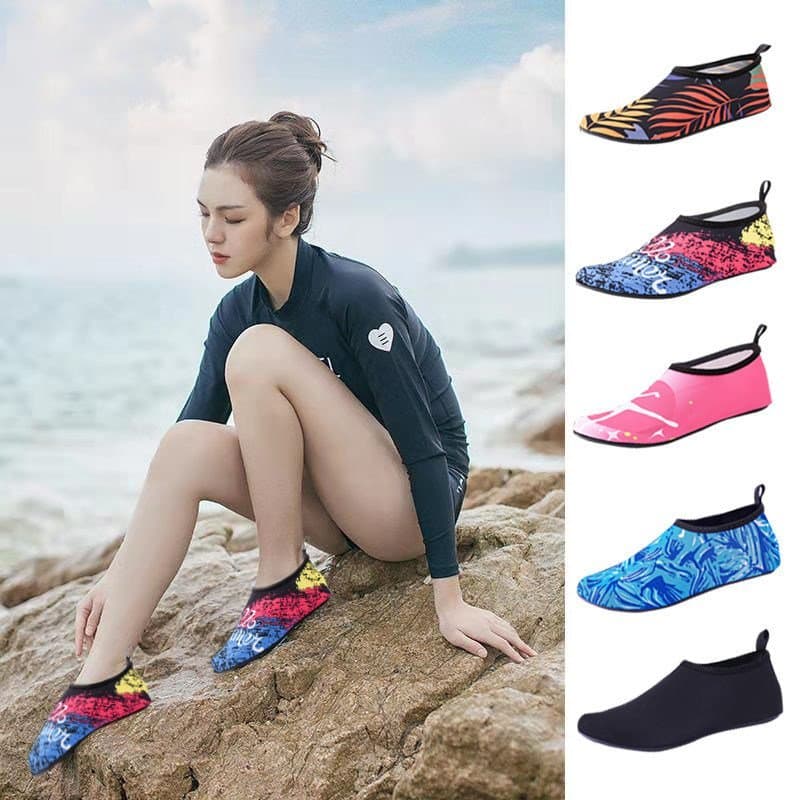 Meias de praia, sapatos de mergulho, sapatos de snorkeling, sapatos infantis para natação e caminhada na água, sapatos a