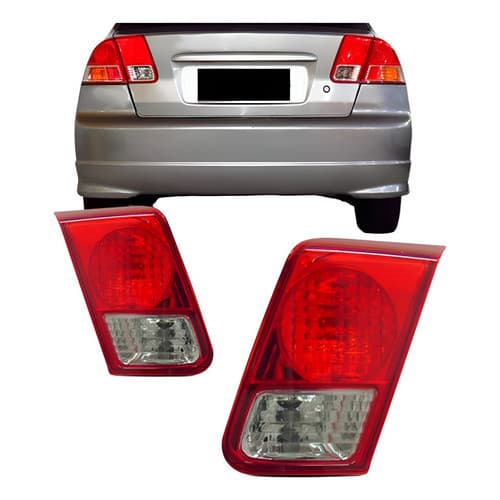 Lanterna Traseira Para Honda Civic 2004 Á 2006 Sedan Mala