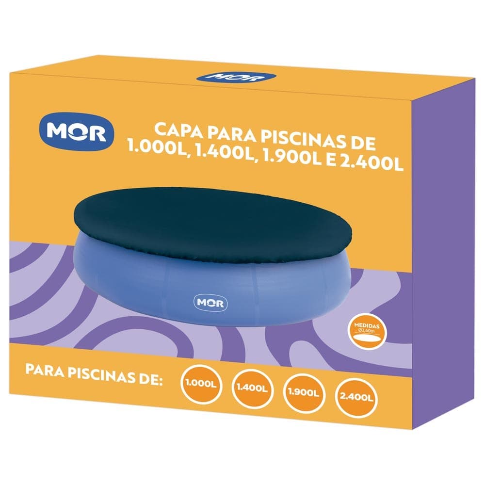 Capa piscina inflável 1000 L ate 2400 L Mor Verão