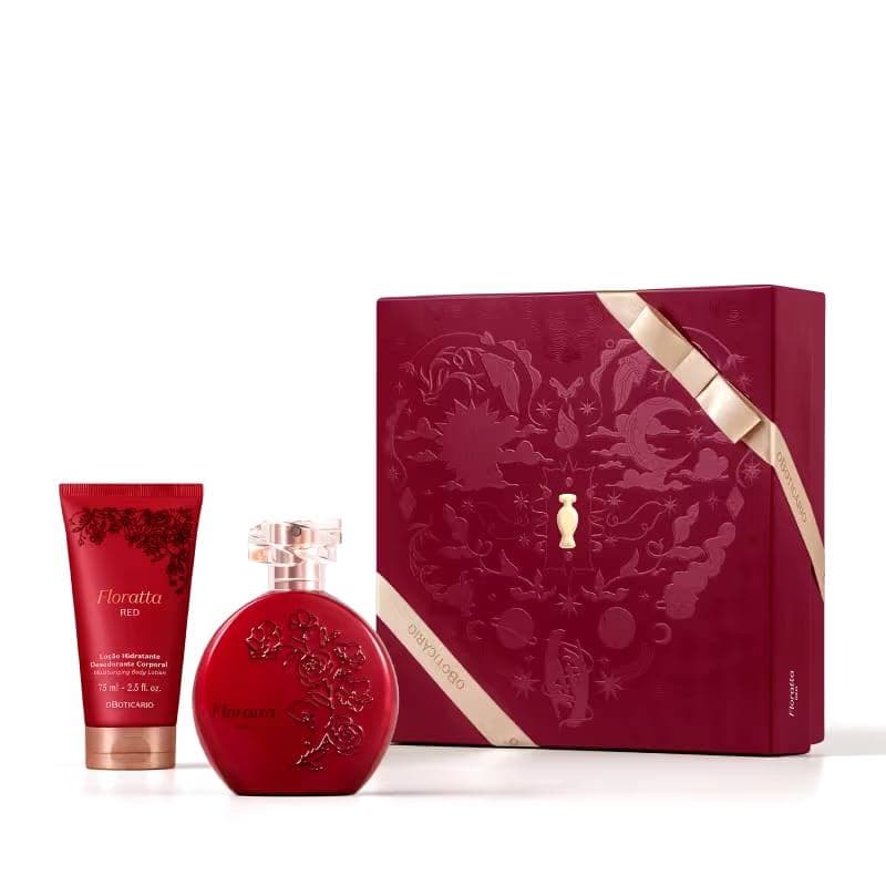Kit Presente Dia Dos Namorados Floratta Red (2 itens)